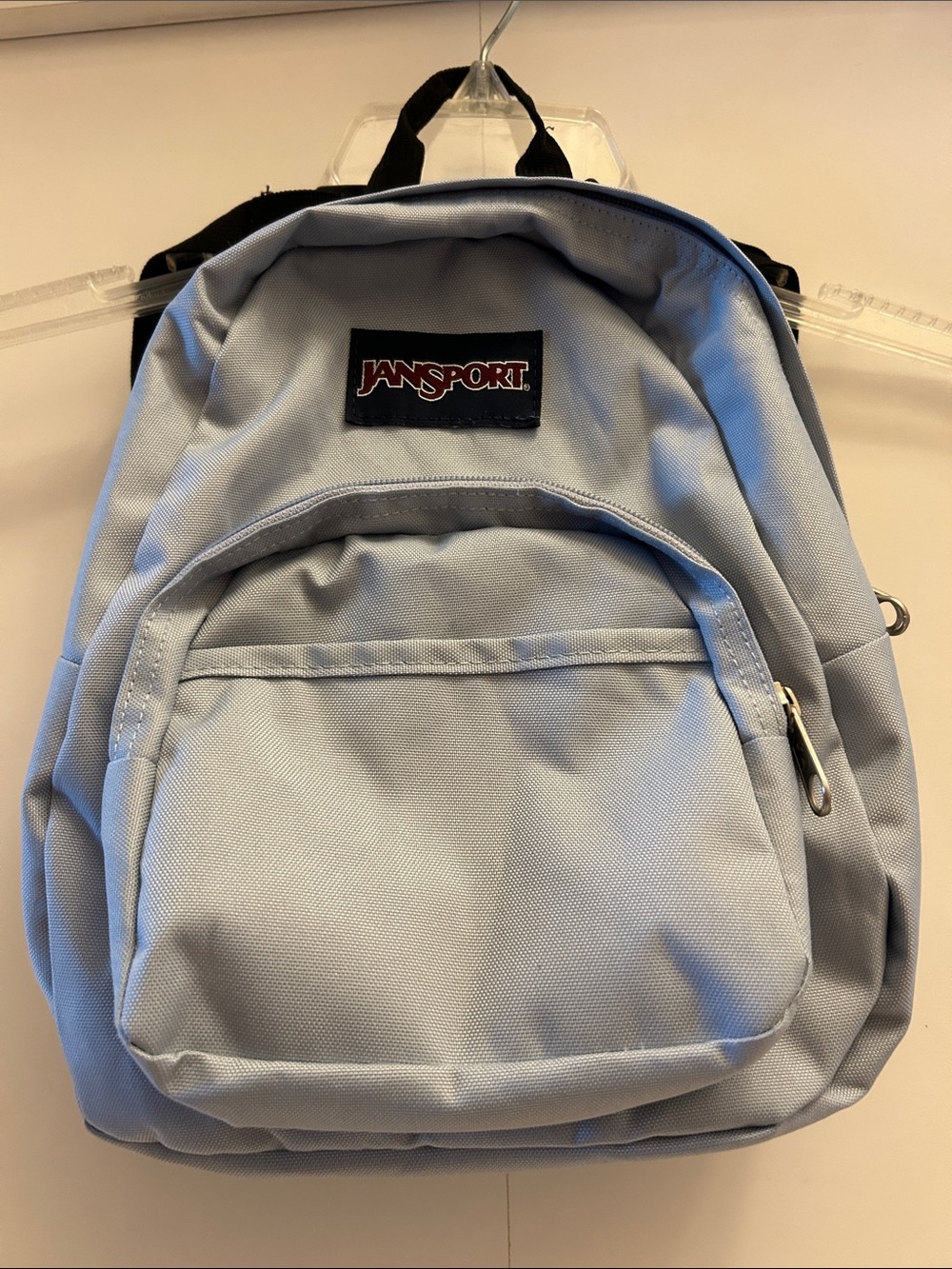 Jansport backpack!  Perfect size for a purse!